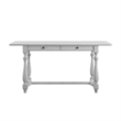 Gray Coastal Gathering Height Dining Table with Drawers