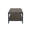 Wallace & Bay Gray Industrial Cocktail Table