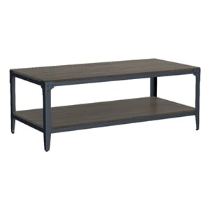 Wallace & Bay Gray Industrial Cocktail Table