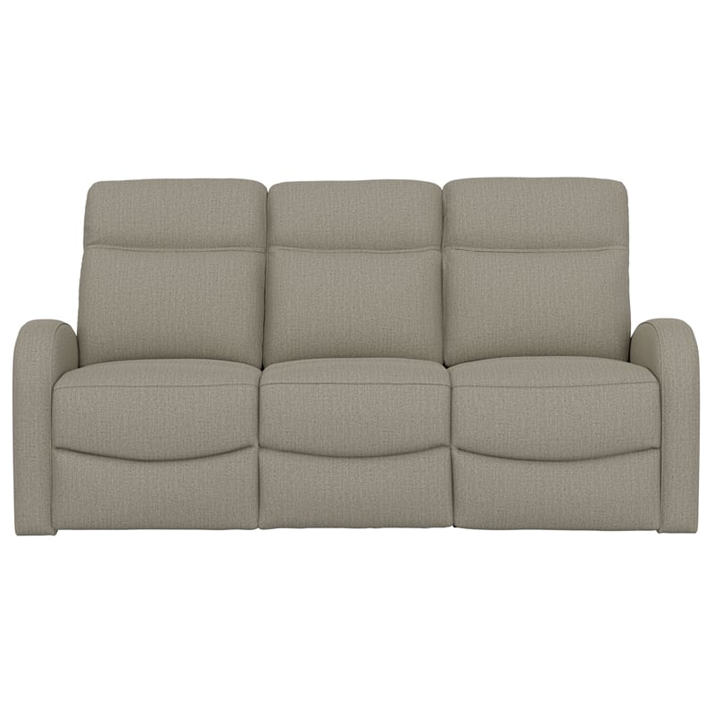 Wallace & Bay Tan Polyester Reclining Sofa