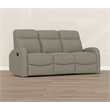 Wallace & Bay Tan Polyester Reclining Sofa