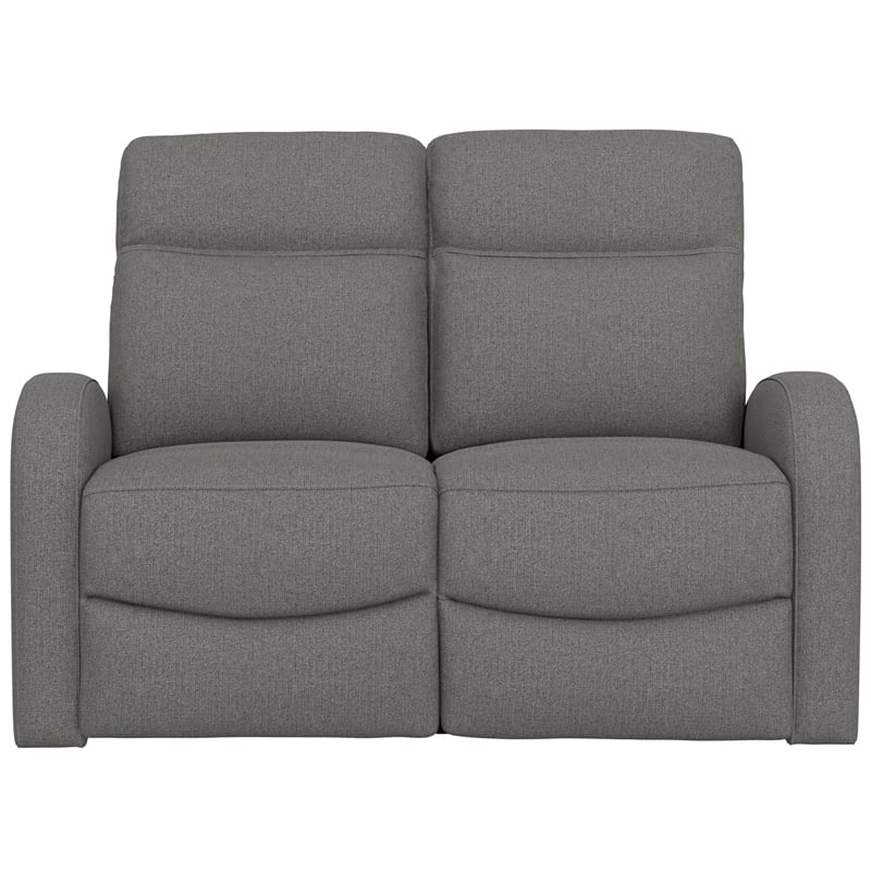 Gray Manual Reclining Loveseat