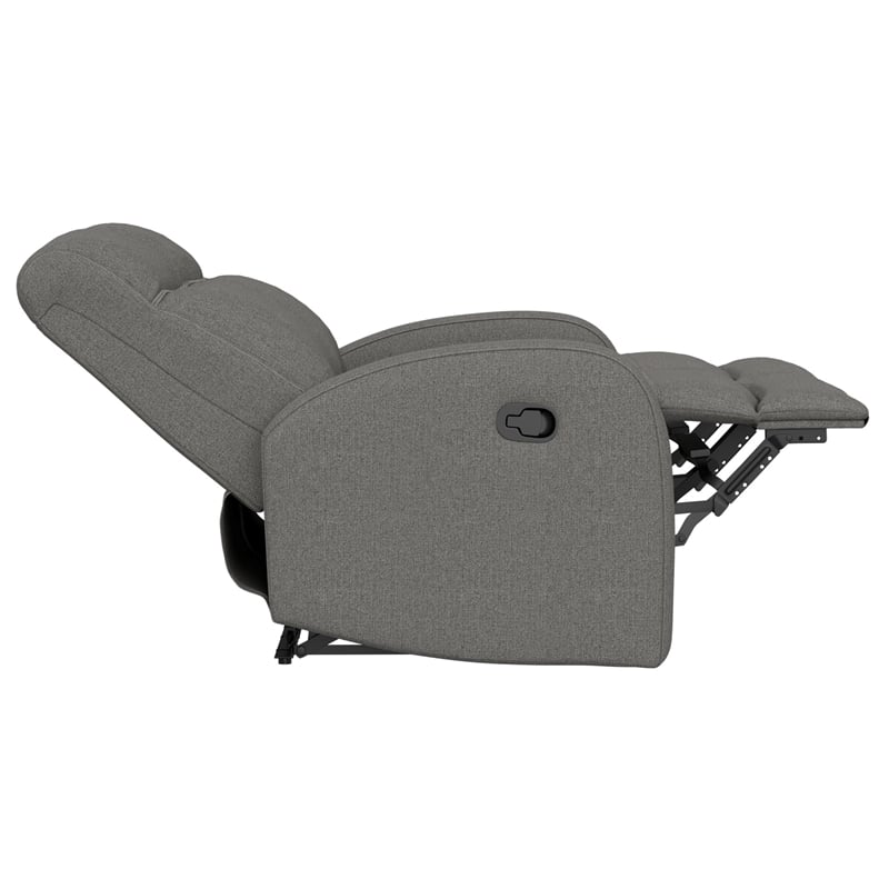 Gray Manual Reclining Loveseat
