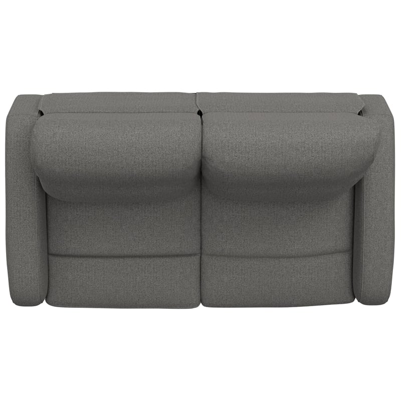 Gray Manual Reclining Loveseat