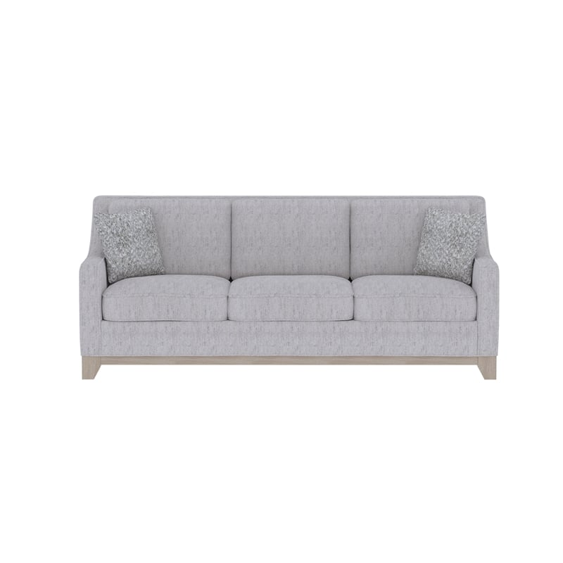 Gray Weathered Wood Base Casual Sofa