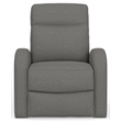 Gray Upholsterded Rocker Recliner