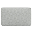 Wallace & Bay Chenille Fabric Ottoman in Gray