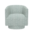Blue Swivel Accent Chair