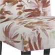 Red Floral  Accent Chair