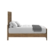 Brown Rustic Pine King Bed