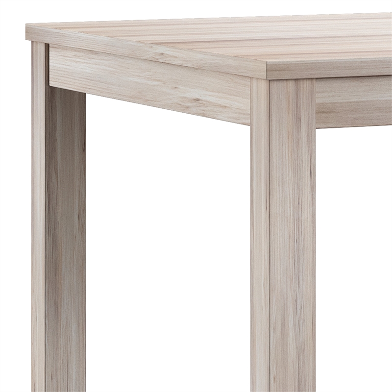 Wallace & Bay Wood End Table in Beige (Set of 2)