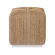 Coastal Living by Universal Furniture Escape Brown Rattan Ottoman Foot Stool