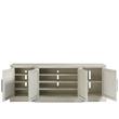 Escape 4 Door Entertainment Console in Sandbar Gray Finish
