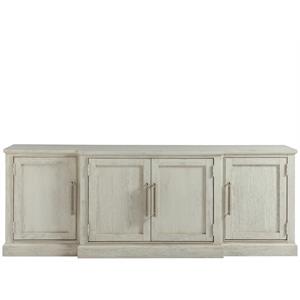Escape 4 Door Entertainment Console in Sandbar Gray Finish