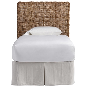 coastal living escape rattan nesting headboard twin in brown