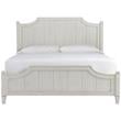 Coastal Living Escape Surf Side Wood Panel Bed King in Gray Finish