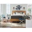 Coastal Living Escape Long Key Rattan Panel Bed King in Brown Finish