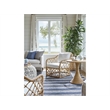 Coastal Living Miramar Accent Chair in Natural Tan Rope and Cane