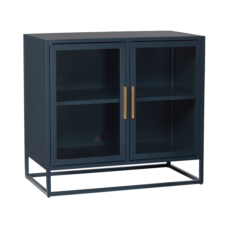 Coastal Living Santorini Metal Kitchen Cabinet