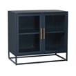 Coastal Living Santorini Metal Kitchen Cabinet