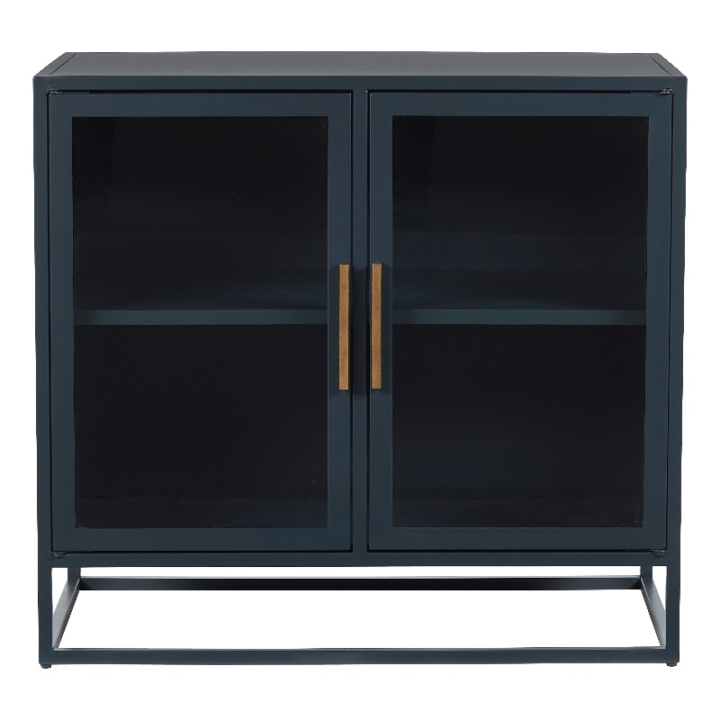 Coastal Living Santorini Metal Kitchen Cabinet