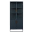 Coastal Living Santorini Tall Metal Kitchen Cabinet
