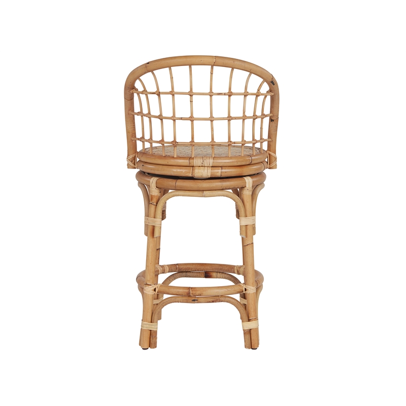 Coastal Living Rattan Counter Stool