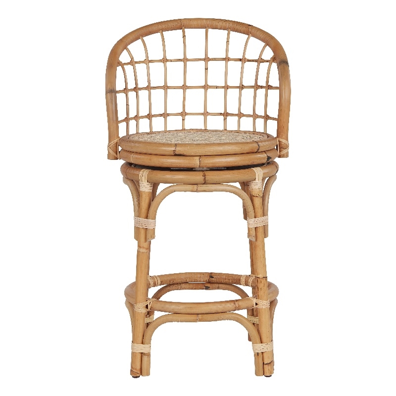Coastal Living Rattan Counter Stool