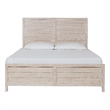 Coastal Living Getaway King Wood Panel Bed in Sea Oat