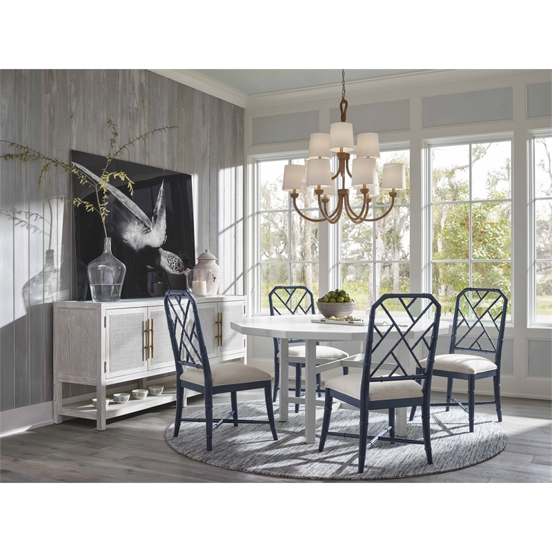 Coastal Living Getaway Buffet in Weathered Gray Oak