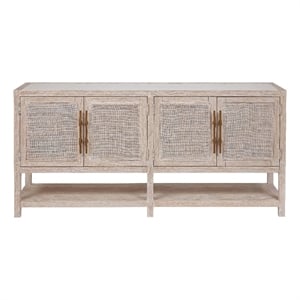 Coastal Living Getaway Buffet in Weathered Gray Oak