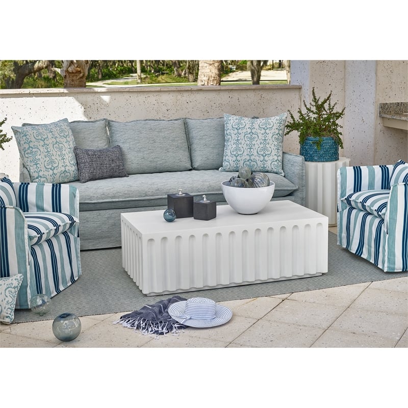 Coastal Living Outdoor Edisto Cocktail Table