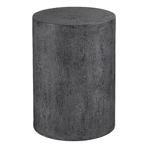 Coastal Living Outdoor Gray Oahu Side Table in Cast Concrete