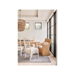 Coastal Living Montego Arm Chair in Natural Tan Woven Hyacinth