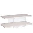 Coastal Living St Kitts Cocktail Table in Weathered White Oak and Acrylic