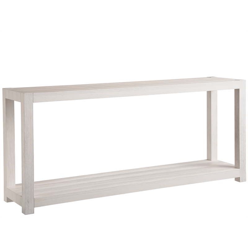 Coastal Living Hermosa Console in Weathered White Oak