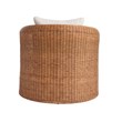 Coastal Living Key Largo Lounge Chair in Natural Tan Wicker