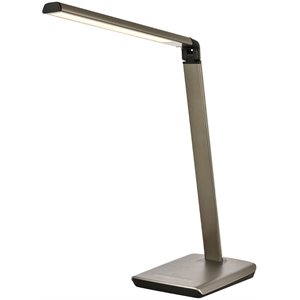 elegant decor illumen 10w 3000k modern aluminum led desk lamp