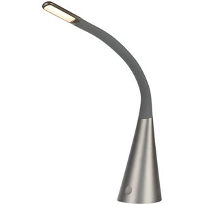 elegant decor illumen 4w 3000k modern metal led desk lamp