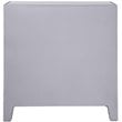 Elegant Decor Contempo 2 Door Contemporary Mirrored Accent Cabinet in Silver