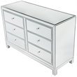 Elegant Decor Reflexion 6 Drawer 48