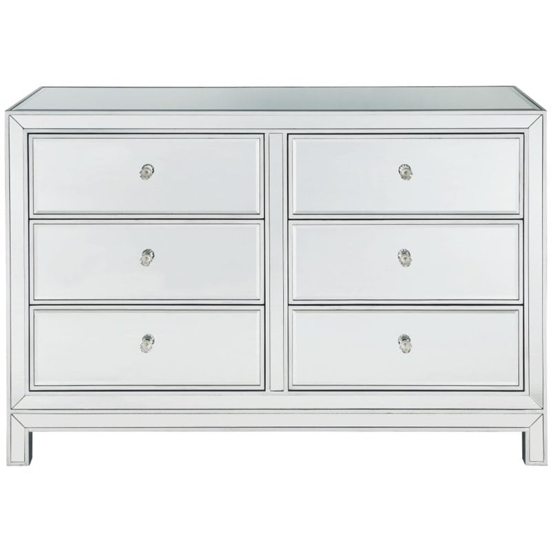 Elegant Decor Reflexion 6 Drawer 48