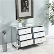 Elegant Decor Reflexion 6 Drawer 48