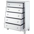 Elegant Decor Reflexion 5 Drawer 48