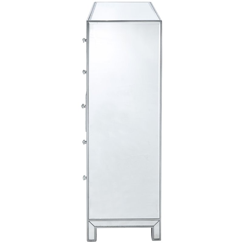 Elegant Decor Reflexion 5 Drawer 48