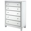 Elegant Decor Reflexion 5 Drawer 48