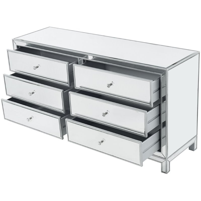 Elegant Decor Reflexion 6 Drawer 60
