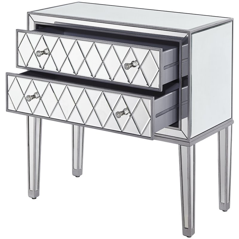 Elegant Decor Reflexion 2 Drawer 34