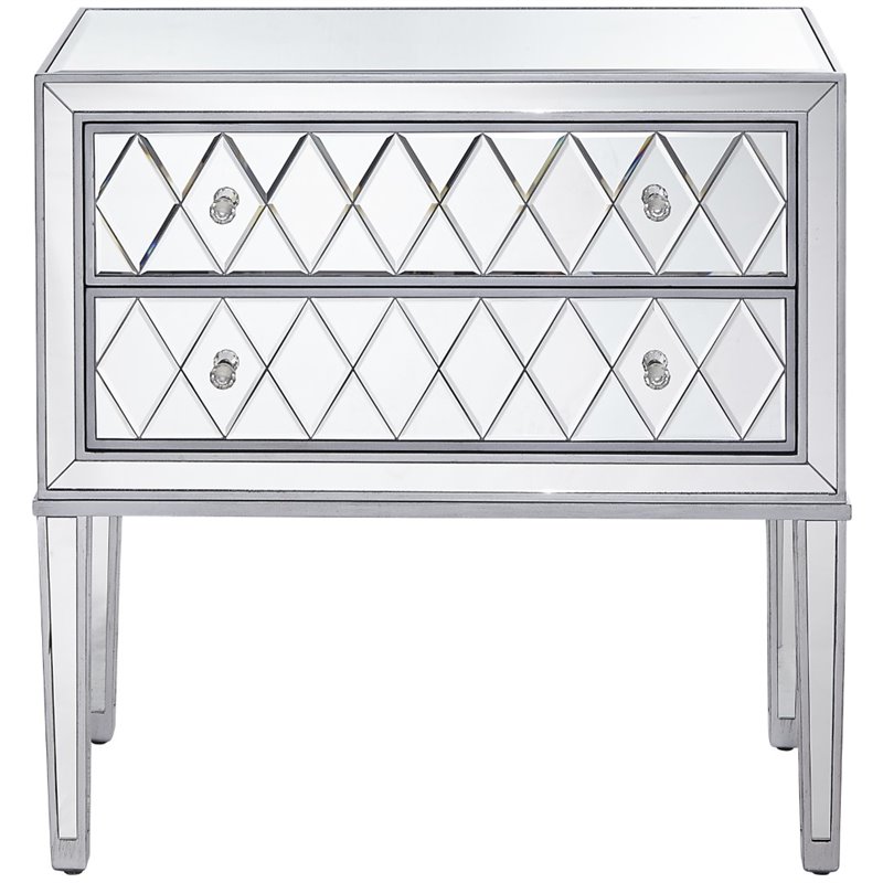 Elegant Decor Reflexion 2 Drawer 34