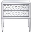 Elegant Decor Reflexion 2 Drawer 34